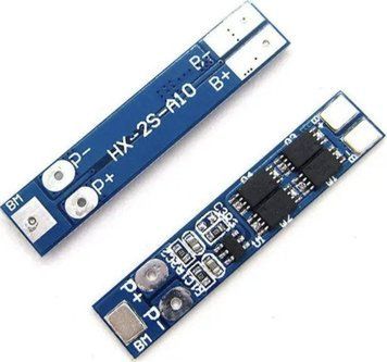 BMS 2S Li-Ion контроллер 18650 7,4V 8A заряда/разряда Макс 16А HX-2S-A10 SKU-00274 фото