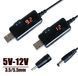 USB підвищувальний перетворювач 5V &rarr; 9V/12V з дисплеєм, DC 5.5&times;2.1 мм SKU-00183 фото 1