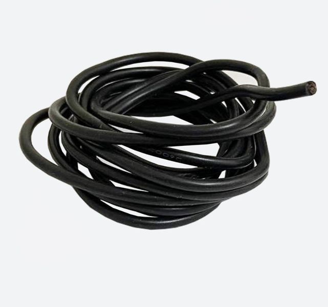 Провід силіконовий 7AWG 12мм.кв. чорний SKU-00343 фото