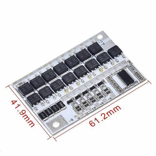 BMS контроллер с балансировкой 100A для аккумуляторов Lifepo4 3S-5S SKU-00308 фото