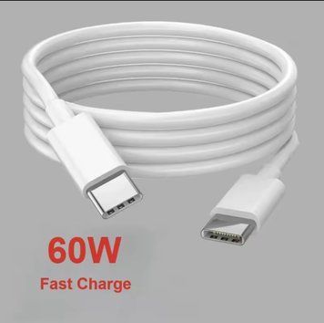 USB кабель Type-C швидка зарядка type-c 60w QC швидка зарядка 25см SKU-00040 фото