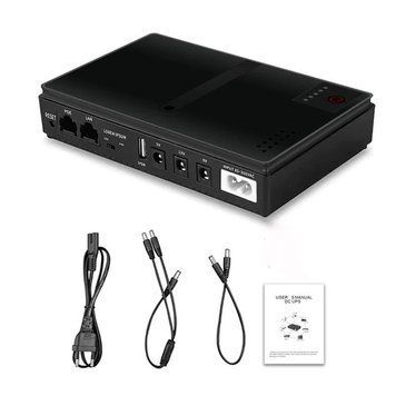 ИБП для роутера, камер 14000mAh DC1018L (DC1018P) 18 W mini ups с АКБ Samsungg 25E SKU-00044 фото
