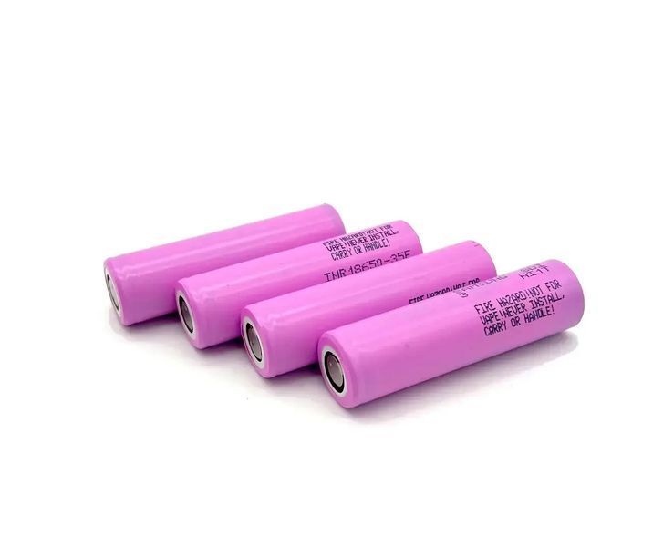 АКБ (акумуляторна батарея) Samsung 35E 3500 mAh INR 18650 Li-ion 3.6V 8A (13A) Original (Рожевий) SKU-00060 фото