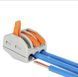 Клеммная колодка PCT-213 самозажимная WAGO. Клеммa быстрого монтажа 3pin. 32 А 250 V. 0,08-2,5 (4,0) мм2 SKU-00372 фото 2