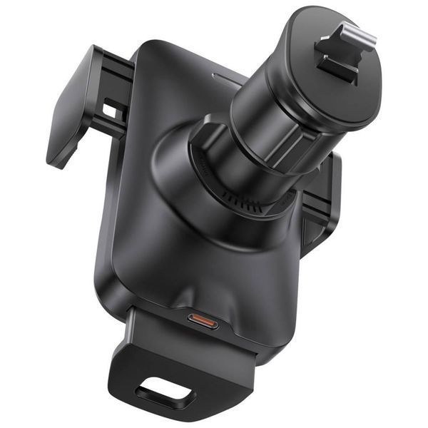Тримач в авто Baseus Wisdom Auto Alignment Car Mount Wireless Charger CGZX000001 Black 15W CHR-897920 фото