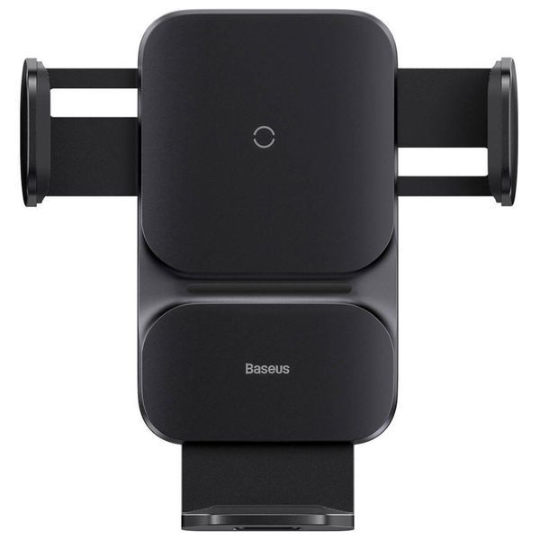 Тримач в авто Baseus Wisdom Auto Alignment Car Mount Wireless Charger CGZX000001 Black 15W CHR-897920 фото