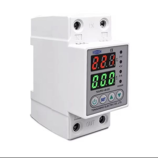 Реле защиты напряжения TOMZN TOVPD1-40-EC / защита от перепада напряжения SKU-00065 фото