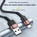Кабель USB &mdash; Lightning Essager 2.4A Fast Charging для iPhone/iPad (1м), чорний SKU-00198 фото 2