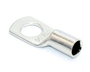 Наконечник SC16-8, 8 мм, кольцевой, медный, луженый, 16 мм кв SKU-00420 фото