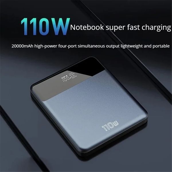 Повербанк Baseus 110W 20000mAh швидке заряджання + кабель type-c ПB1-00063 фото