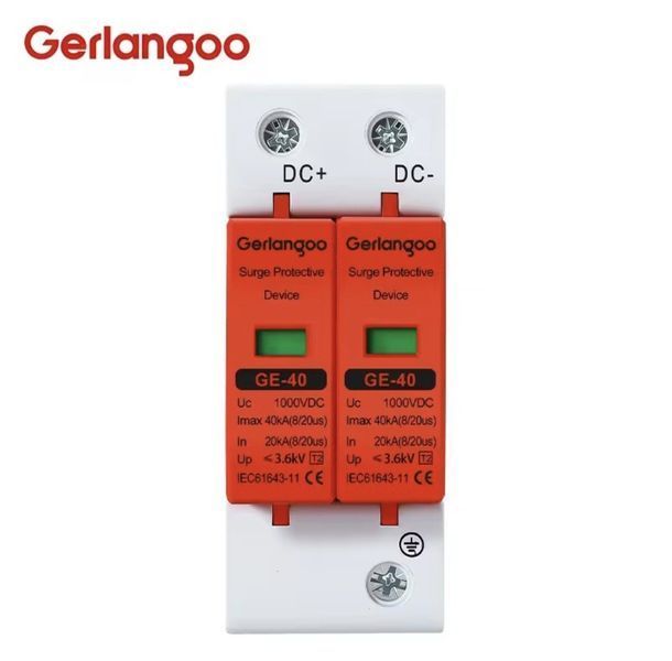 Захист від блискавки (ПЗІП) Gerlangoo GE-40 DC 1000В для фотоелектричних систем (DC 2P) SKU-00205 фото