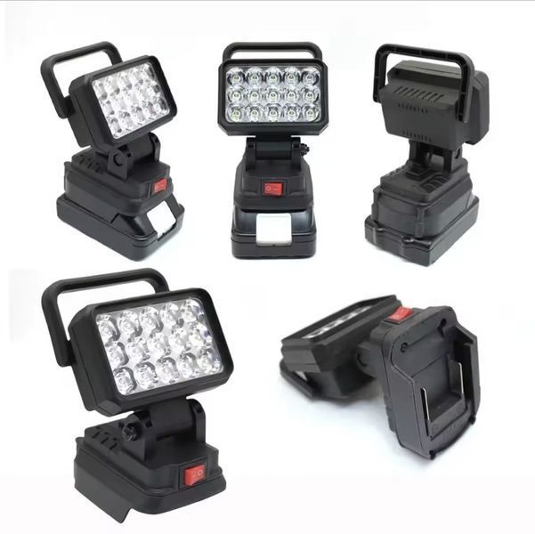 Прожектор світло для Makita 18V 15W з роз'ємом DC 12V SKU-00091 фото