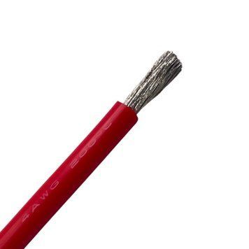 Силовий кабель 4AWG у силіконовій ізоляції, переріз 21,2 мм кв, червоний SKU-00430 фото