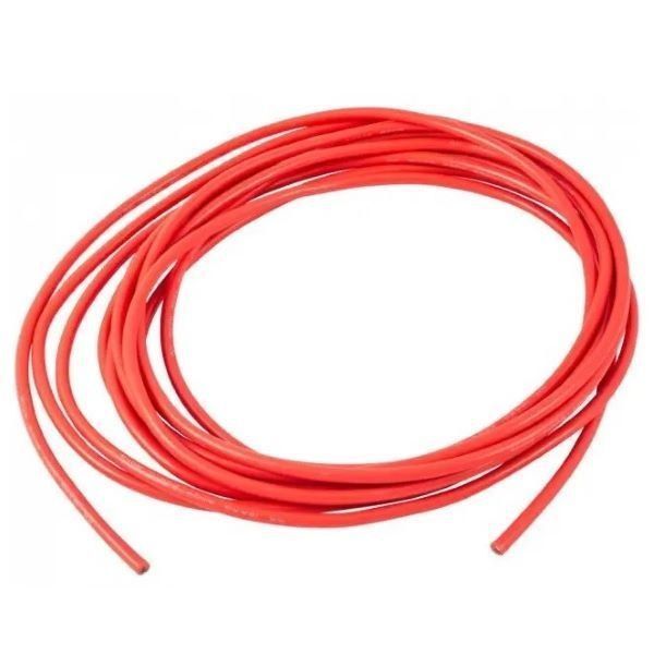 Силовий кабель 4AWG у силіконовій ізоляції, переріз 21,2 мм кв, червоний SKU-00430 фото