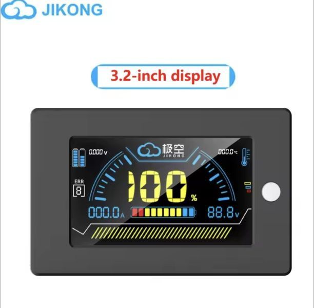 Дисплей JK-BMS JIKONG LCD 3.2" з кнопкою активації та кабелем RS485 SKU-00117 фото