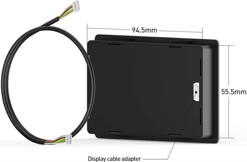 Дисплей JK-BMS JIKONG LCD 3.2" з кнопкою активації та кабелем RS485 SKU-00117 фото