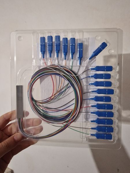 Спліттер оптичний PLC Coupler PLC-1x16-split-0-SC/UPC-0.9mm SKU-00024 фото