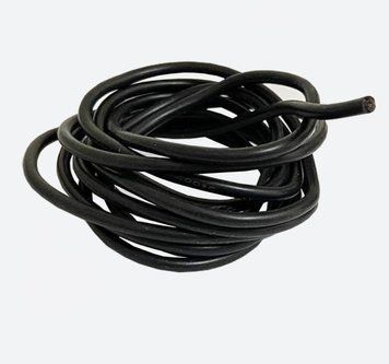 Кабель 15AWG (1.51мм&sup2;) черный, медный в силиконовой изоляции SKU-00342 фото
